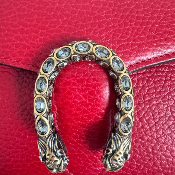 Gucci Calfskin Garden Dionysus Chain Wallet - Picture 9 of 15